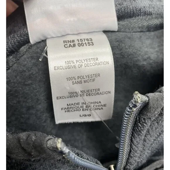 New XL UCLA Bruins Long Sleeve Pull Over Polyester Jacket Shirt Champion 1/4 zip - Picture 8 of 8